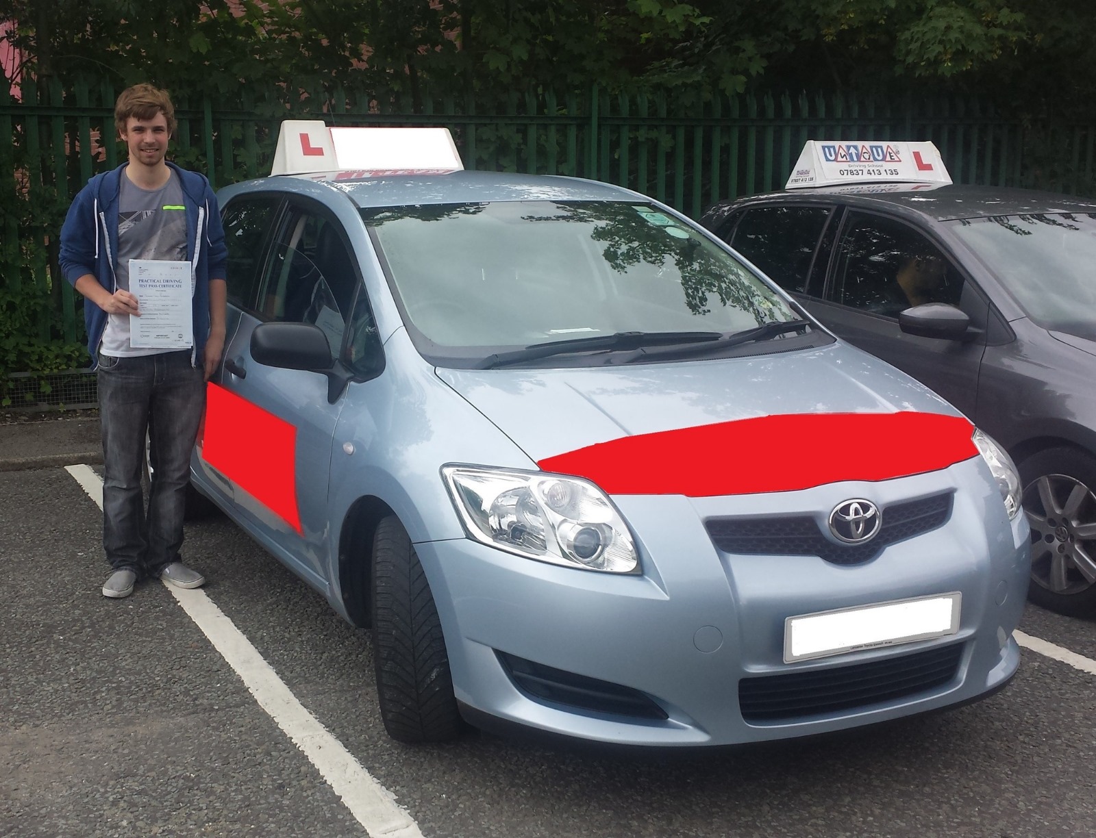 Congratulations to James